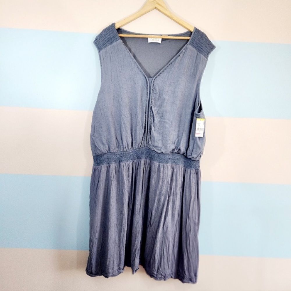 Simply Ema NWT sleeveless Dress Sz 2x